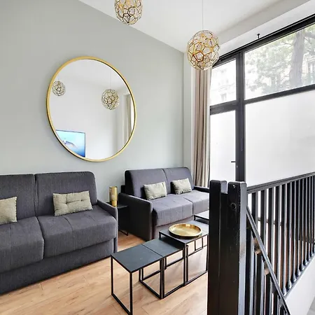 Welcoming -2br 8p- Bel-air * Paris