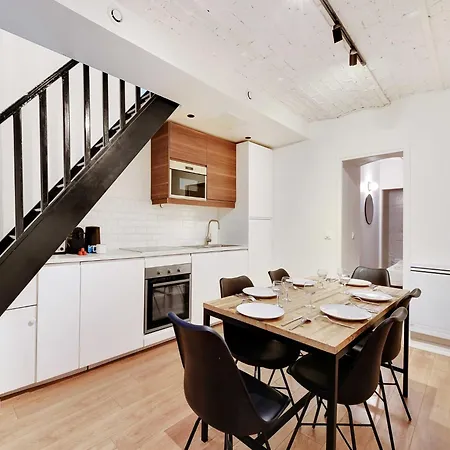 Apartment Welcoming -2br 8p- Bel-air Paris